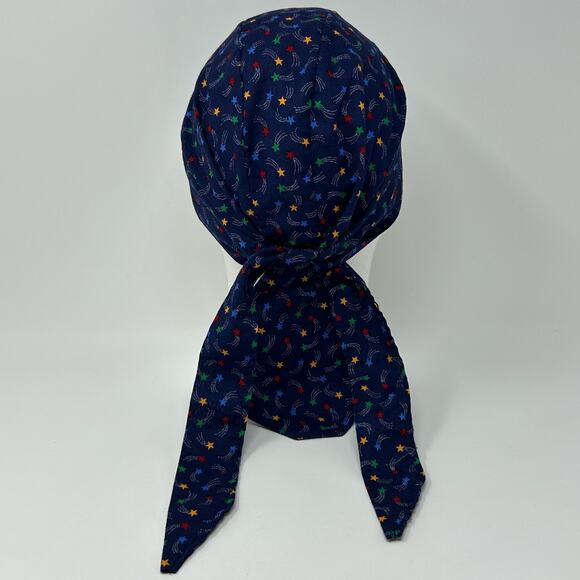 Harley Davidson Skull Cap Head Scarf Bandana Do Rag Durag HD Shooting Stars Blue - Picture 3 of 8